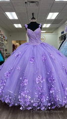 Princess Lilac Quinceanera Dresses