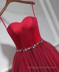 Cute Sweet Neck Short Prom Dress, Mini Dresses