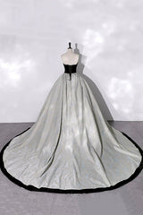 A-Line Sweetheart Neckline Long Formal Gown, Beautiful Strapless Evening Party Dress