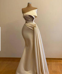 Off Shoulder Ivory Prom Dresses, With Cape Wedding Gown Bridal Dresses, Long Ivory Engagement Dresses, African Clothing For Women Prom Dresses