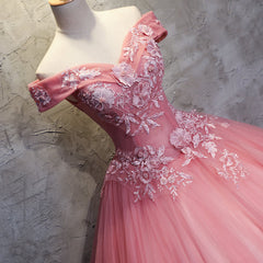 Charming Ball Gown Off-The-Shoulder Tulle Sweet 16 Dresses, Quinceanera Dresses