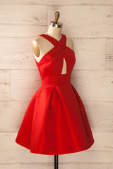 Cheap homecoming Dresses Charming Prom Dresses,Red Prom Dresses