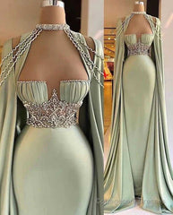 Elegant Long Mermaid Prom Dresses, Unique Prom Dresses