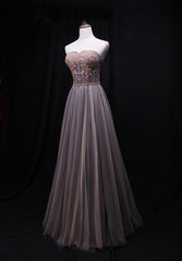 Gorgeous Tulle Sweetheart Long Prom Dresses, New Party Dresses