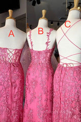 Mermaid Hot Lace Long Prom Dresses, Long Hot Formal Graduation Evening Dresses