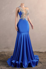 Mermaid Prom Dresses Sleeveless Sexy Evening Dresses Party Charming Long Dresses