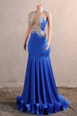 Mermaid Prom Dresses Sleeveless Sexy Evening Dresses Party Charming Long Dresses