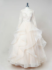 Popular Long Wedding Dresses Ball Gown Wedding Dresses Organza Wedding Dresses