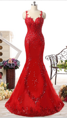 100%Real Photo Long Sweetheart Tulle Mermaid vestido de festa Sequined Appliques Floor Length Evening Dresses