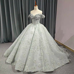 Quinceanera Dresses Elegant Grey Quinceanera Dresses Sweetheart Sleeveless Ball Gown Party Dresses