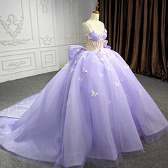 Quinceanera Dresses Exquisite Spaghetti Straps Quinceanera Dresses Sleeveless Ball Gown with Butterfly Appliques and Bowknot