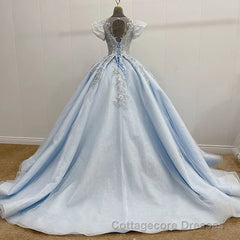 Romantic Quinceanera Organza Dress Ball Gown